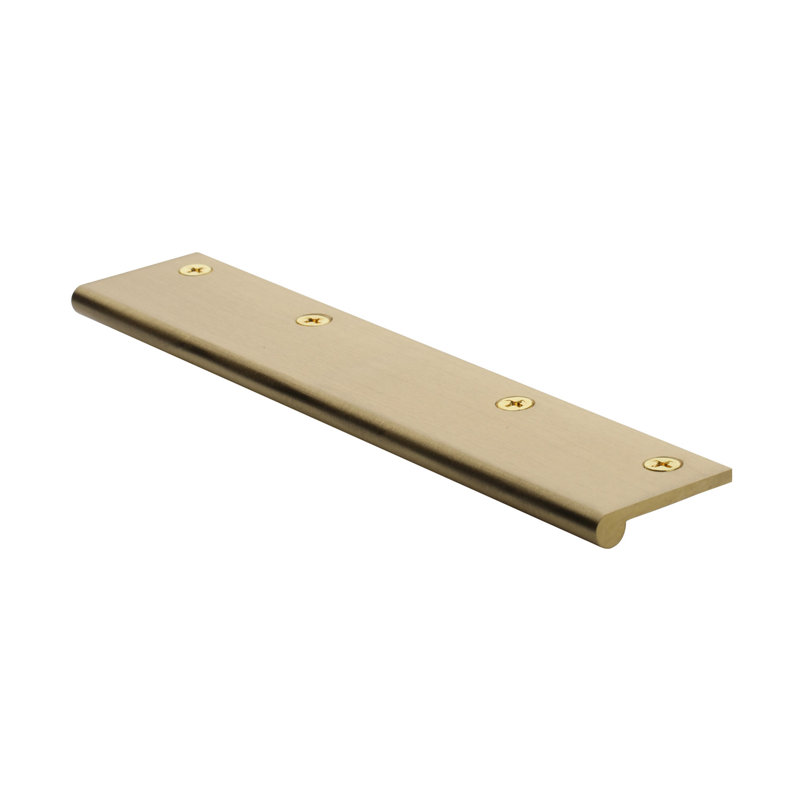 Heritage Brass Heritage EP Edge Pull Cabinet Handle, Satin Brass