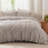 Bedsure Shabby Elegance Embroidery Boho Duvet Cover Set-125354119-125354132
