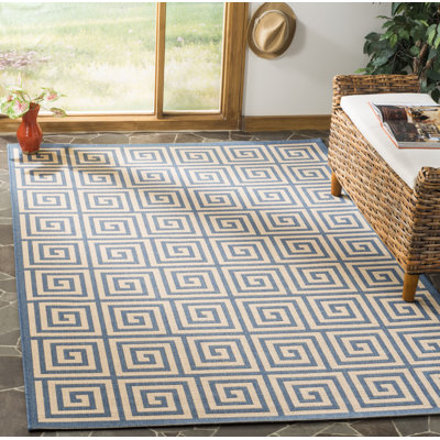 Gowanus 100 Performance Geometric Indoor/Outdoor Area Rug