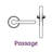 Basel Square Passage Lever-82334141