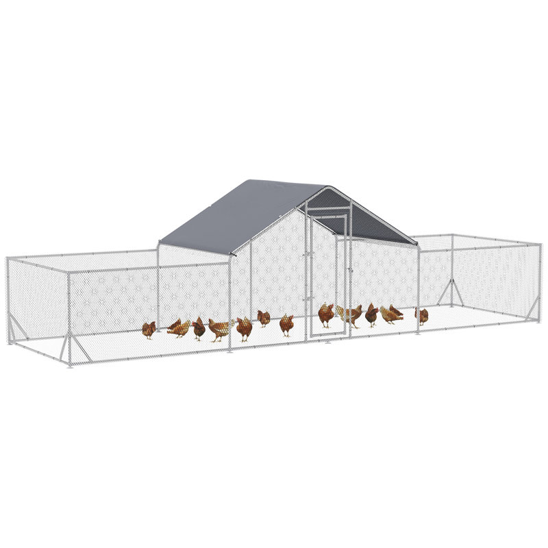 Deosha 150.69 Square Feet with Chicken Run