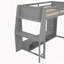 Lit mezzanine avec bureau Wood-2100354963