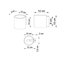 Orbis 1 Flush Mounted Sconce