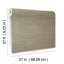 Papier peint rayé empilé en bambou brun clair-134444224