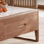 Nouvelle table basse de style chinois de couleur noyer