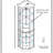 Lighted Glass Display Cabinet Corner Curio Cabinet With Adjustable Shelves Carved Cherry Decoration Wine Cabinet Perfect For Home Or Office Use-BLACK-812949398