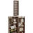 6-Tier Open Bookcase, Freestanding Tall Display Shelf for Bedroom Living Room Office, Oak