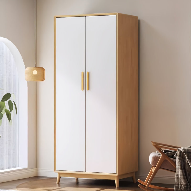 Garde-robe moderne et simple, Burlywood / blanc