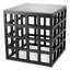 Cubico Glass End Table