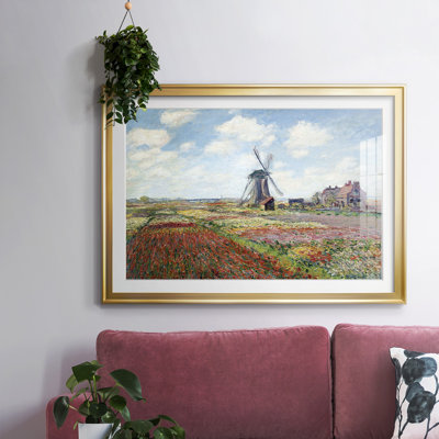 Tulips of Holland, reproduction d'art encadrée