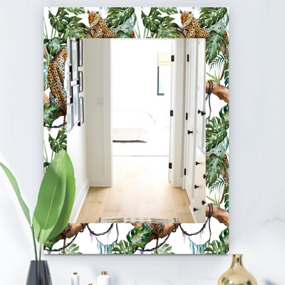 Miroir mural bohémien et éclectique pour l’ambiance tropicale 24