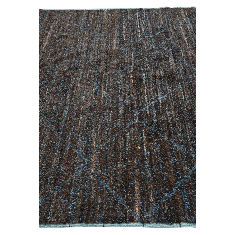 Tapis noir Parra