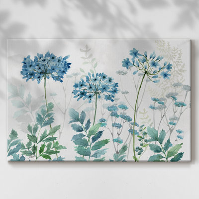 Blue Mist Agapanthus -Gallery Wrapped Cavas