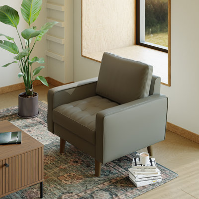 Fauteuil d'appoint Mid-Century Statura