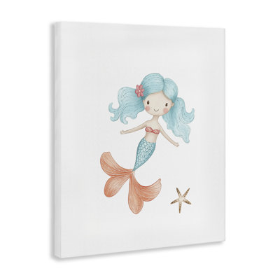 «Mermaid's Adventure with Starfish», conception par Christine Simpson Art
