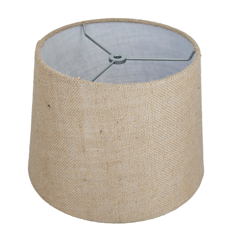 Lamp Shade 9" Top X 11" Bottom X 8" Slant, Brown