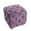 Fauteuil d'appoint en velours mauve - doux et élégant pour une construction moderne et relaxante-963629597