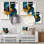 Oeuvre abstraite de forme vernale I-88539422-88539423