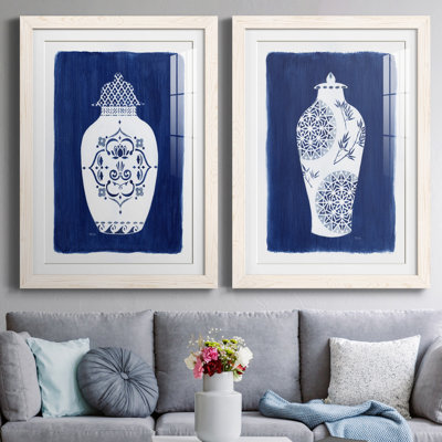 Sapphire Urn I - ensemble de 2 reproductions d'art