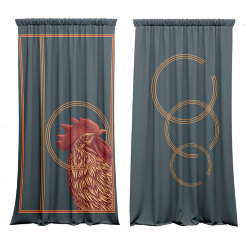 Mohin Velvet Blackout Curtain Panel Pair, 148cm x 300cm