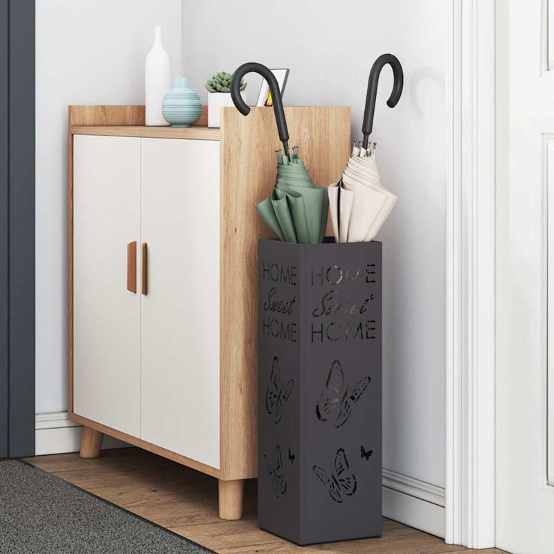 Latitude Run Steel Storage Tub & Tote, Black