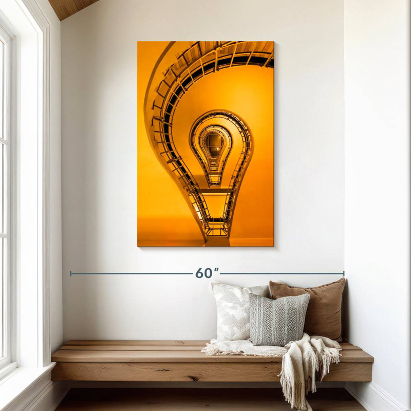 Escalier Lilie, H 45 po x l 30 po