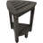 Mod Teak Curvilinear Corner Shower Bench With Shelf-2011337354-2011337353