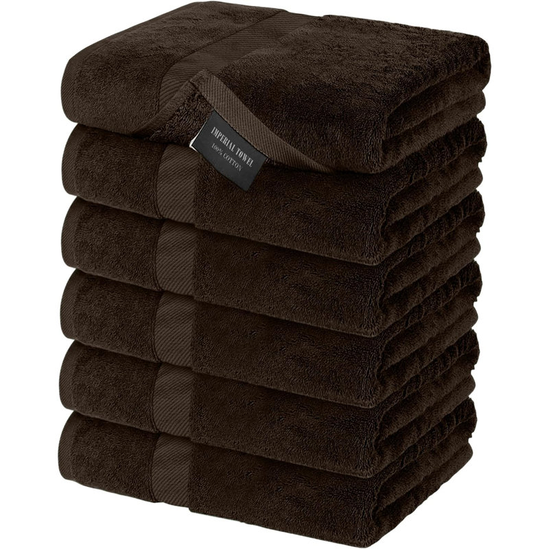 Ensemble de 6 valises pour chambre d'amis, Brun