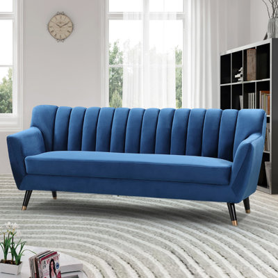 Soraya 3 Seater Velvet Sofa