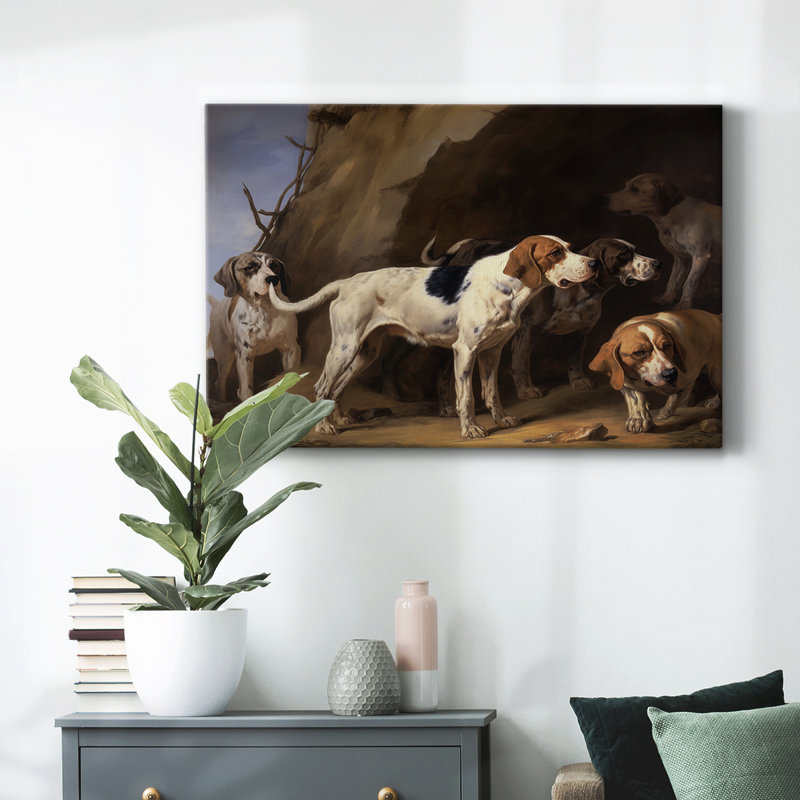 Animaux, paysage, série CDxxxl, H 12 po x l 18 po