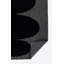 Tapis noir en laine touffeté à la main Crisey 6 Simba 2 pi x 3 pi-2042758548