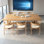 Simple Rectangular Solid Wood Conference Tables