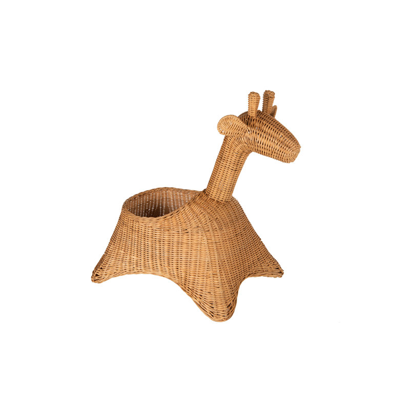 Giraffe Wicker Basket