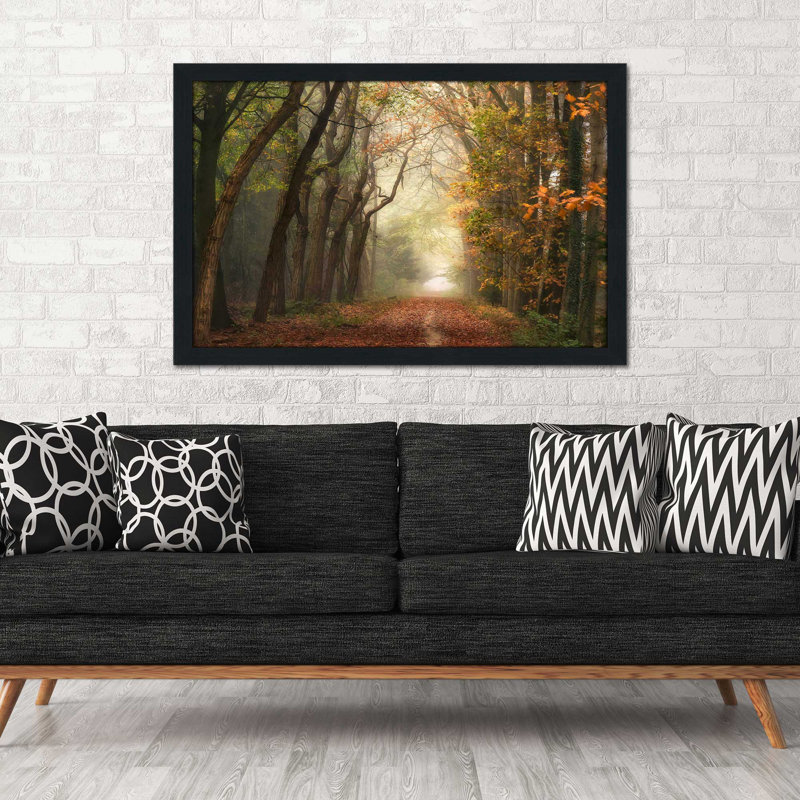 «Path of Dreams» par Lars Van de Goor - photographie, Cadre espresso, H 27,5 po x l 39,5 po x P 0,75 po