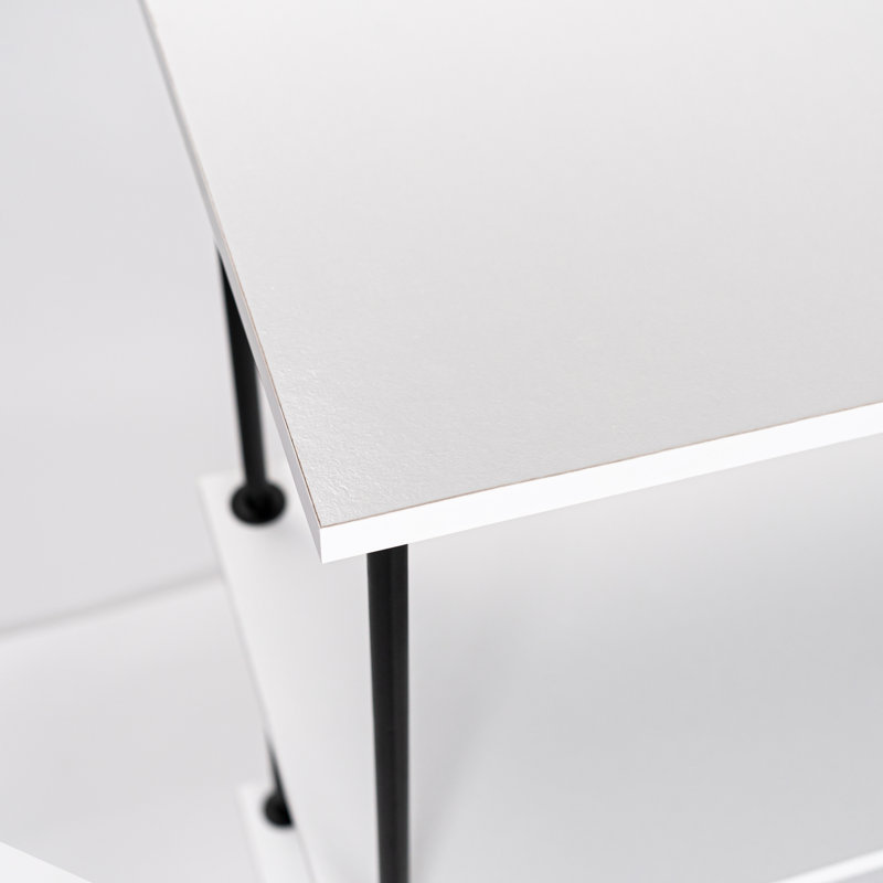 Pettegrow 60cm W Height -Adjustable, White