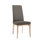 Bess Upholstered Dining Chair with Wooden Base