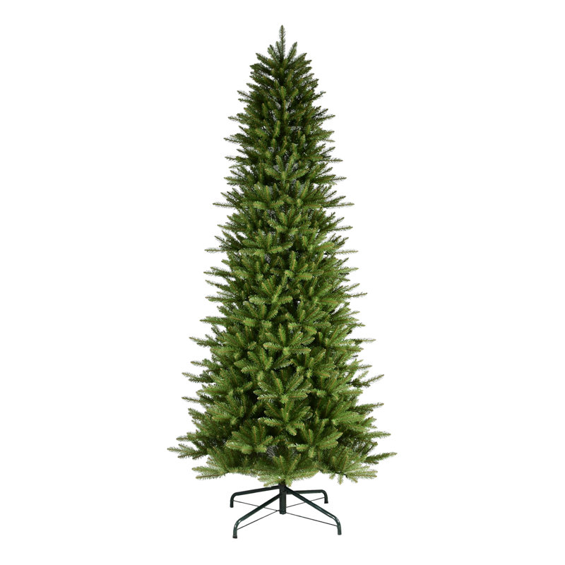 Fraser Fir Slim Unlit Artificial Christmas Tree, 7ft 6" H