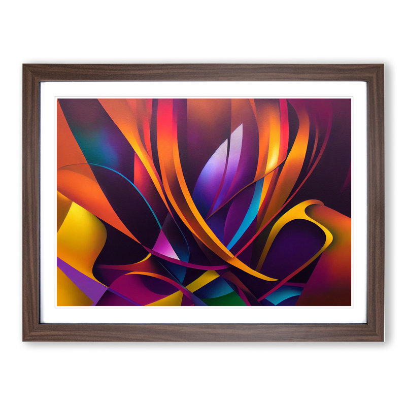 Graffiti Vol.5 - Print, 34cm H x 46cm W, Walnut