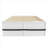 Storage Queen Size Platform Bed MDF Clean White With Built-in Bookshelf LED and Drawer For Bedroom-2122851266