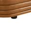 Banc coffre ottoman Burbach de 127 cm de large en similicuir
