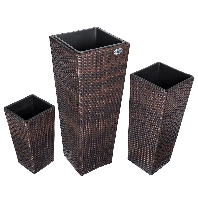 Christine Handmade Pot Planter, Brown