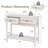 Console Table With Rattan Drawers