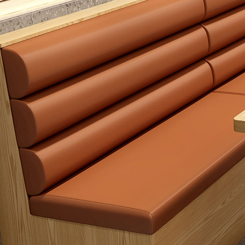Banc rembourré en similicuir