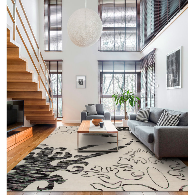 Tapis rectangulaire Modern Tibet III, Rectangle 8 pi x 10 pi