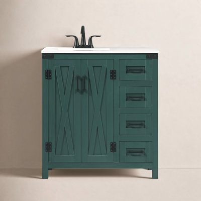 Slayton 32'' Single Bathroom Vanity