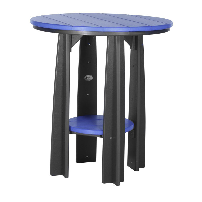 Table ronde 36 po Orchimont, Noir, Bleu