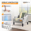  Ensemble de 2 chaises de chambre à coucher en lin 2 pièces-112232046