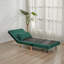 Chaise convertible en velours pliable-115641777