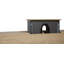 Meuble-lavabo flottant de 60 po avec lavabo, armoire de rangement murale avec lavabo à surface solide et tiroirs à fermeture en douceur entièrement assemblés-126271489