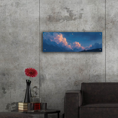 Epic Art 'Make A Wish Panorama' by Ann Klee Acrylic Glass Wall Art, 36" x 12"